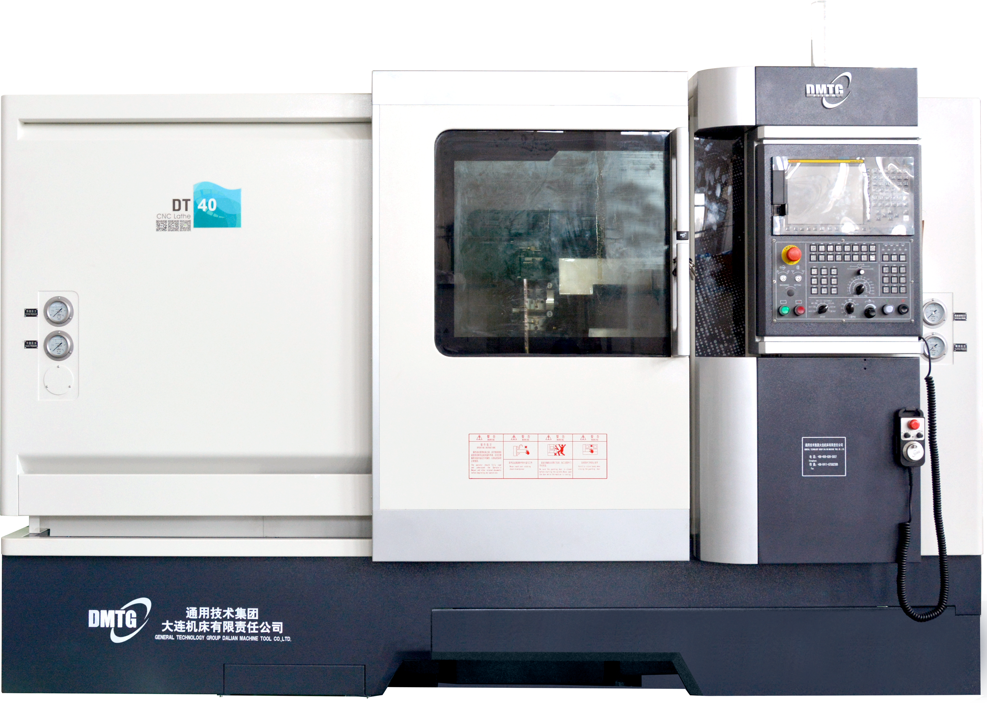 Máquina de torno CNC Torno de bancada inclinada DT-40