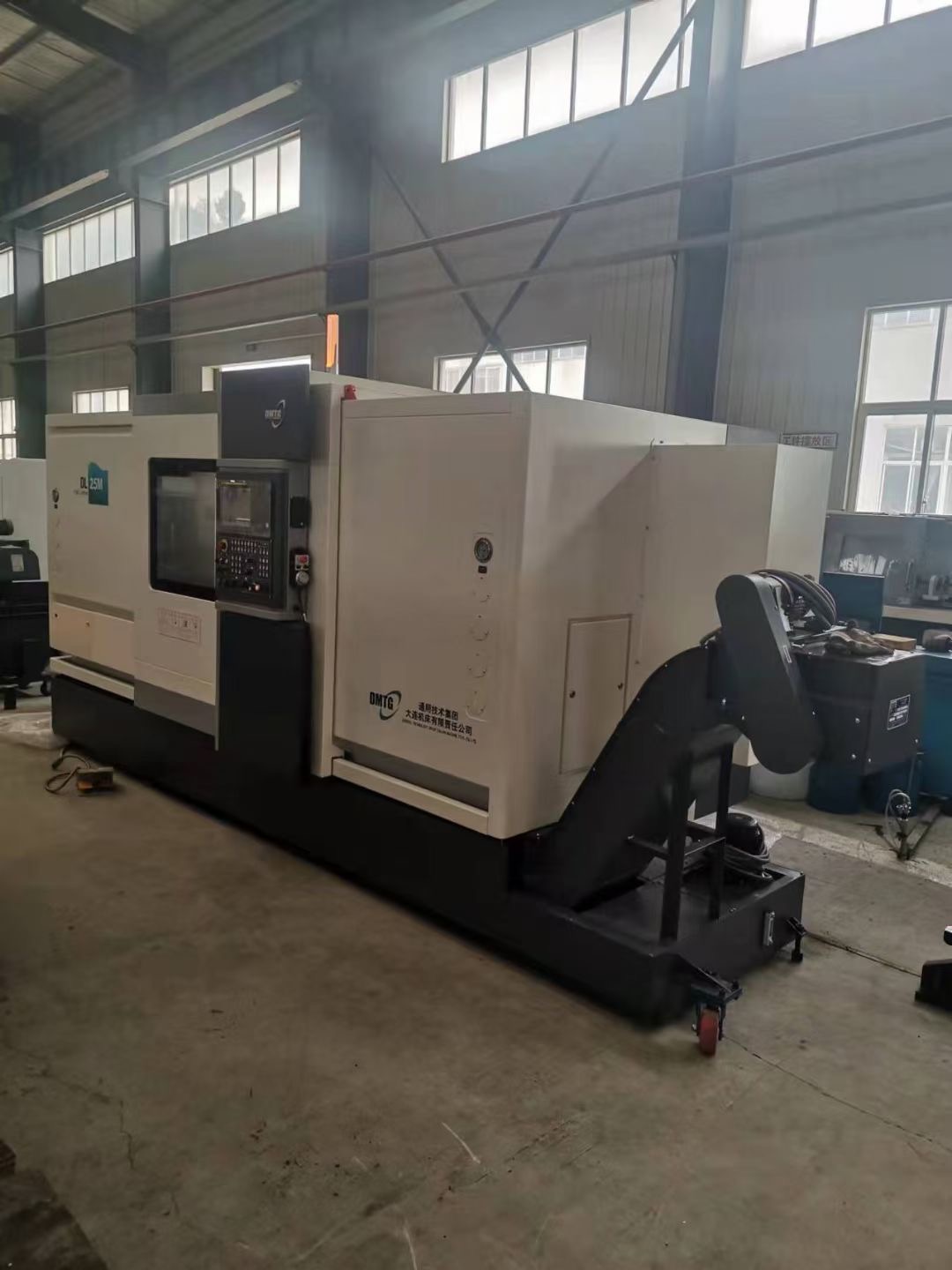 Torno CNC de bancada inclinada de alta calidad de 2 ejes DL-25M 