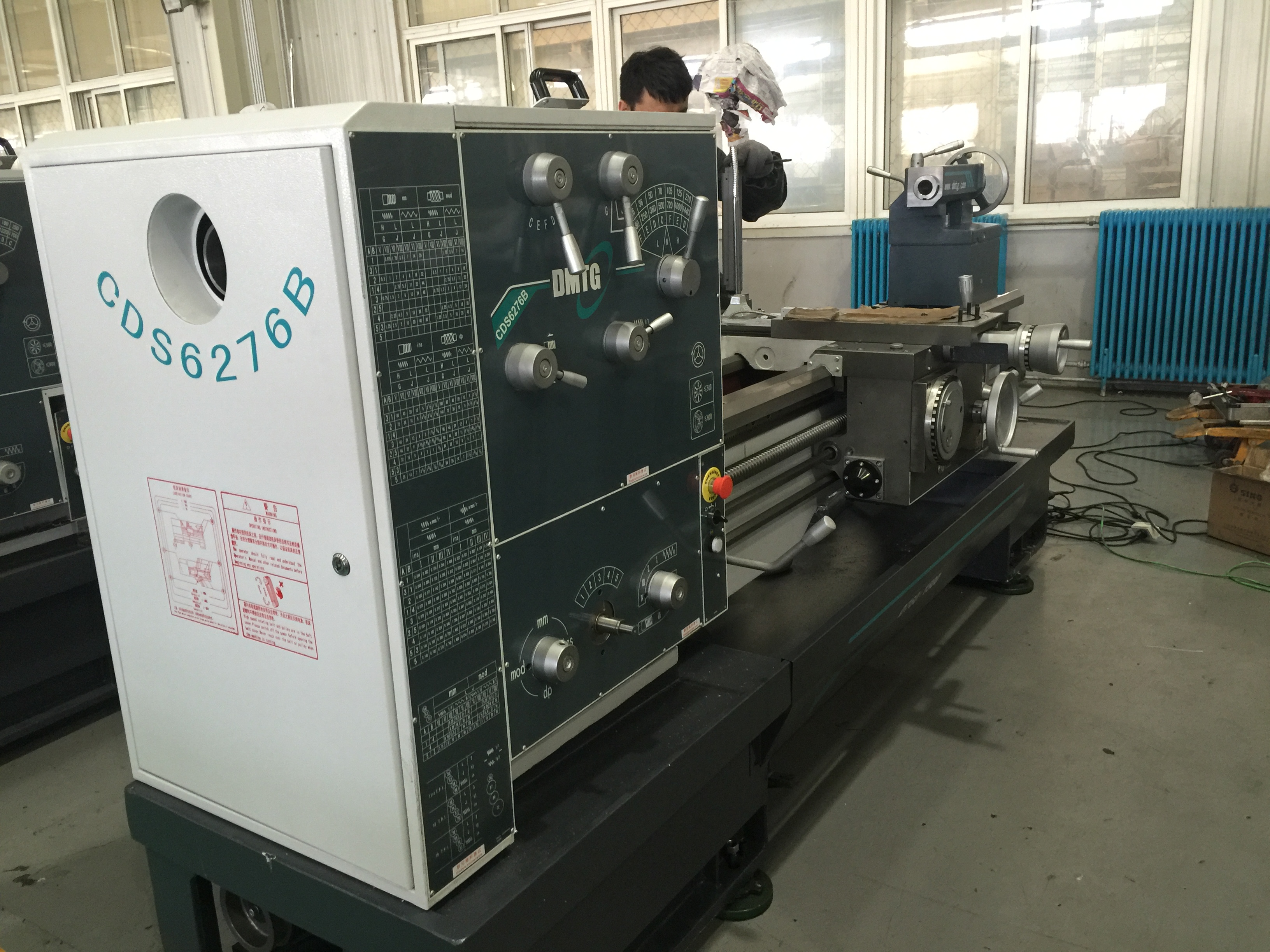 Torno convencional CDS6250C Torno horizontal de metal