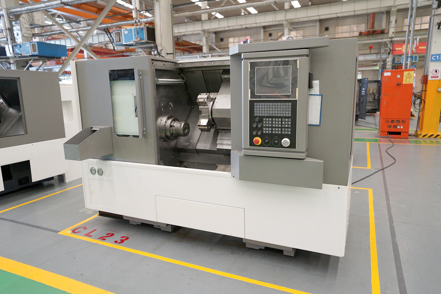 Máquina de torno CNC de bancada inclinada CT-40 CNC