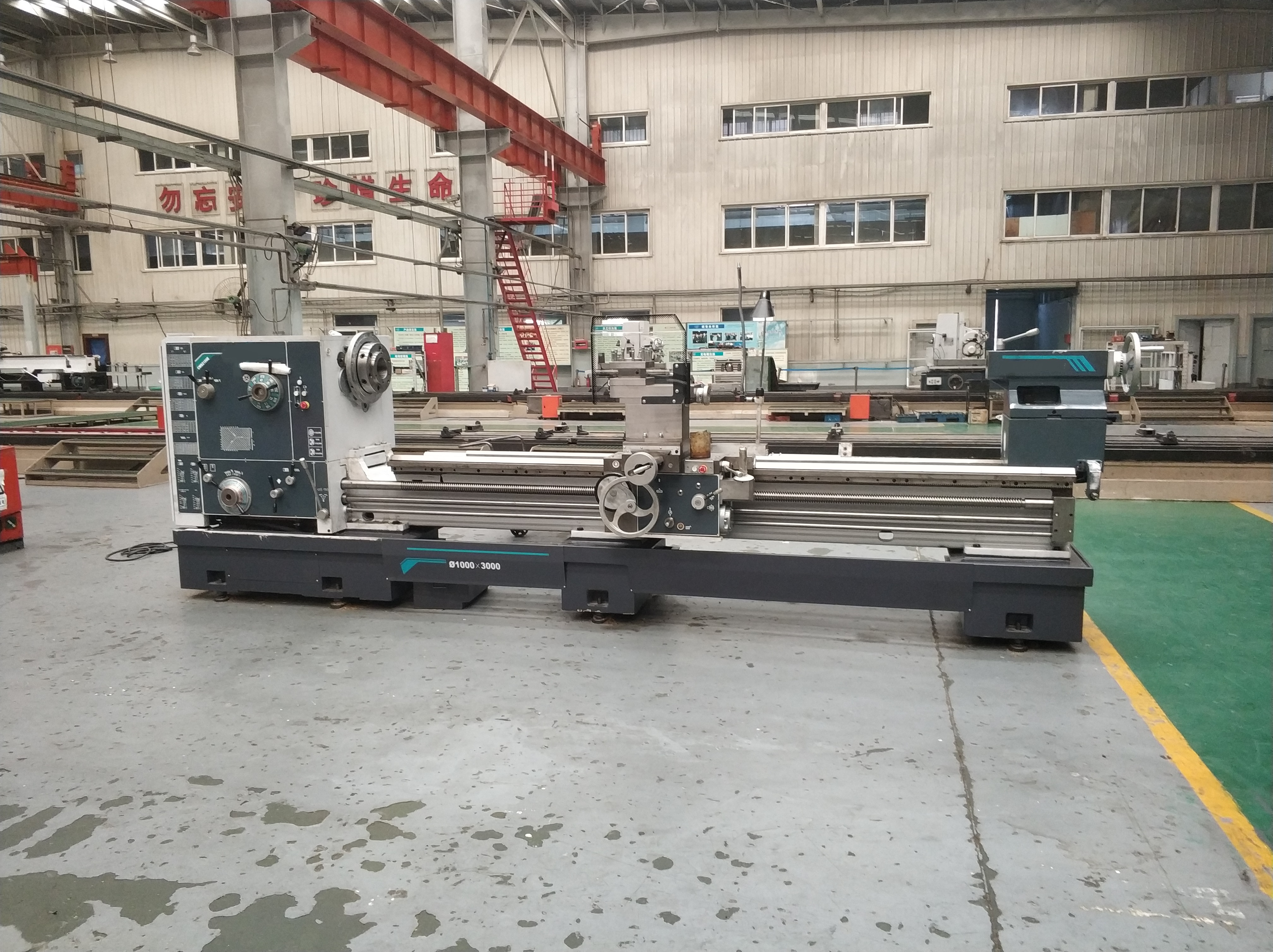 Máquina de torno horizontal resistente universal china CW62100E 